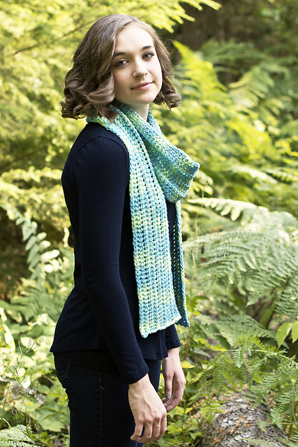 Esme Tunisian Scarf