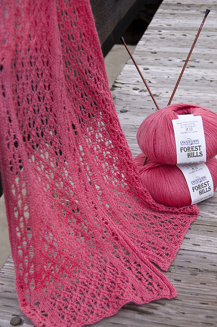 Forest Hills Lace Scarf