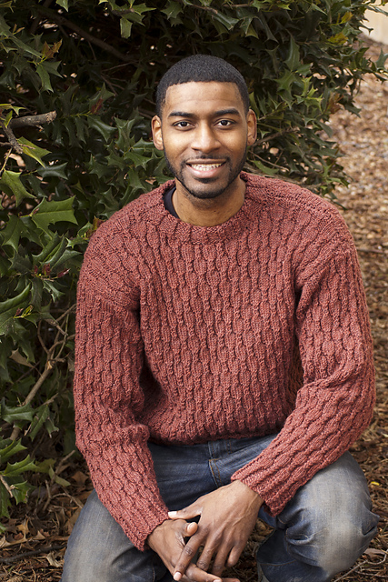 Cabled Heather for Him