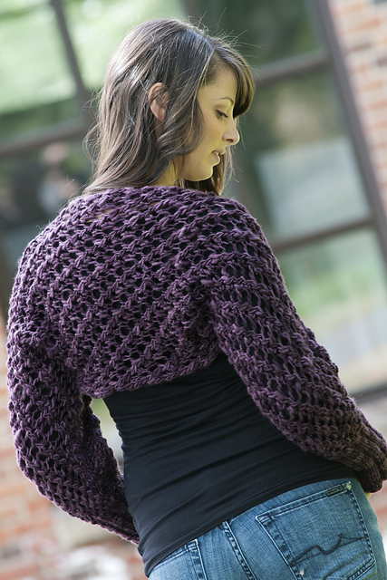 Chunky Openwork Shrug