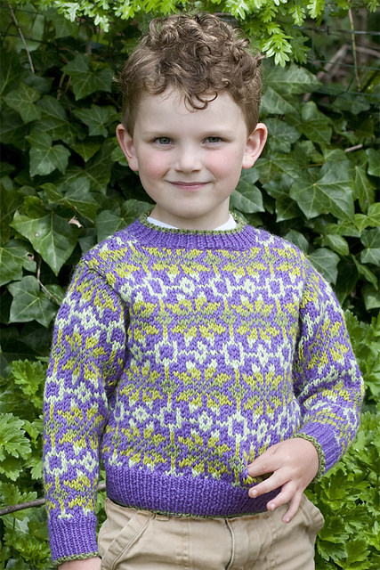 Childs Fair Isle Pullover
