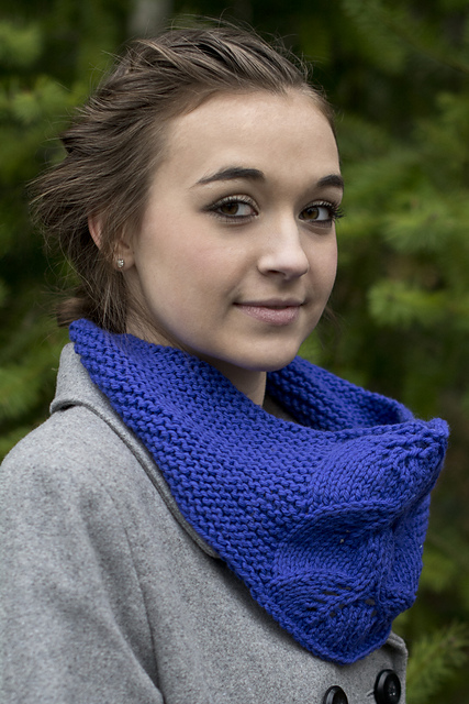 Lacy Antler Circular Scarf