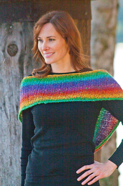 Double Woven Rib Stitch Cowl