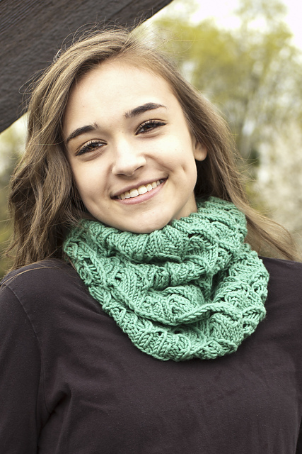 Lacey Scales Cowl