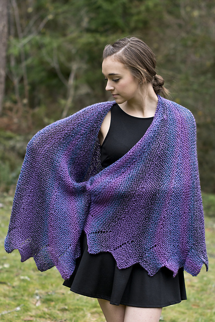 Color Wheel Shawl