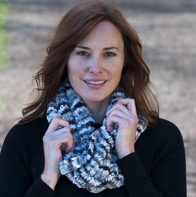 Plusciously Yours Cabled Infinity Scarf