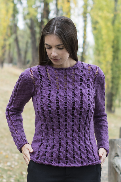 Lace Cabled Tunic