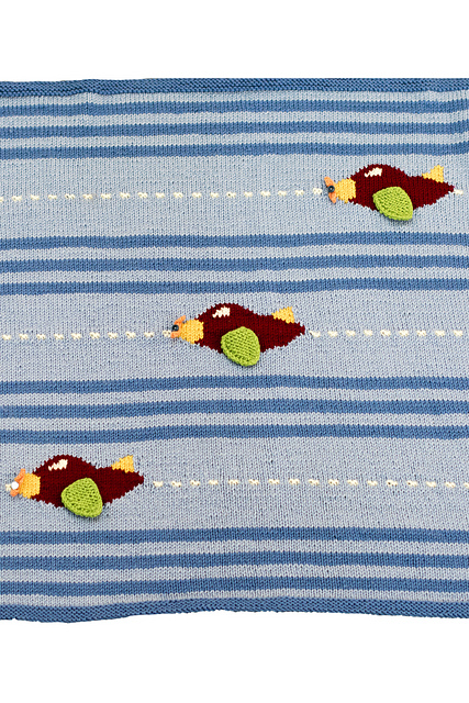 Flight Pattern Blanket