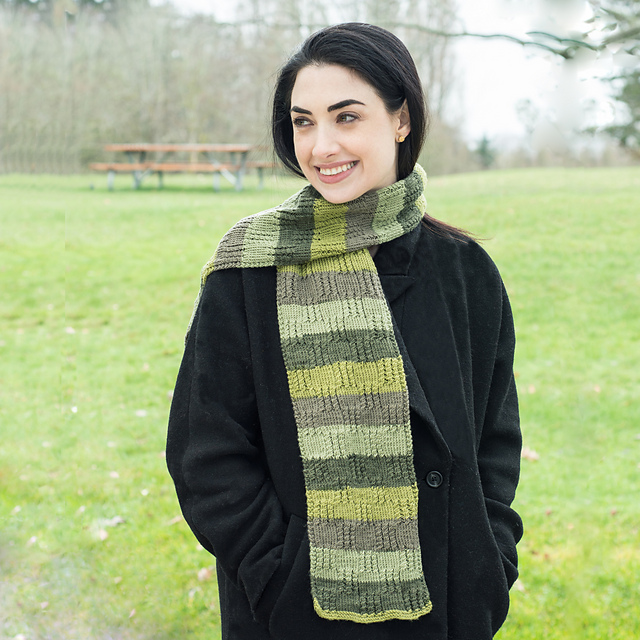 Green Dolphin Street Scarf