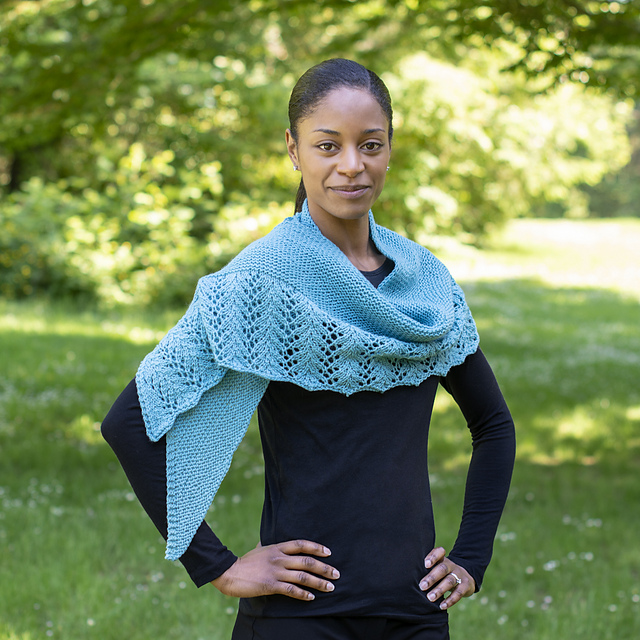 Lace & Garter Stole