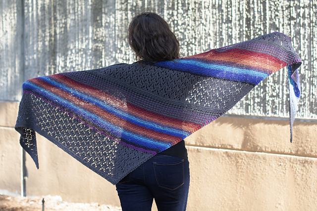 7th Inning Stretch Shawl