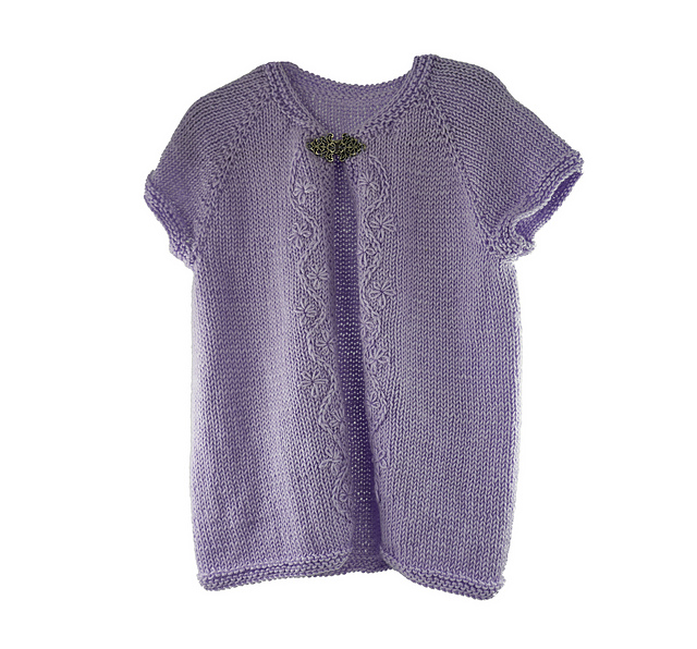 Purple Aster Cardi