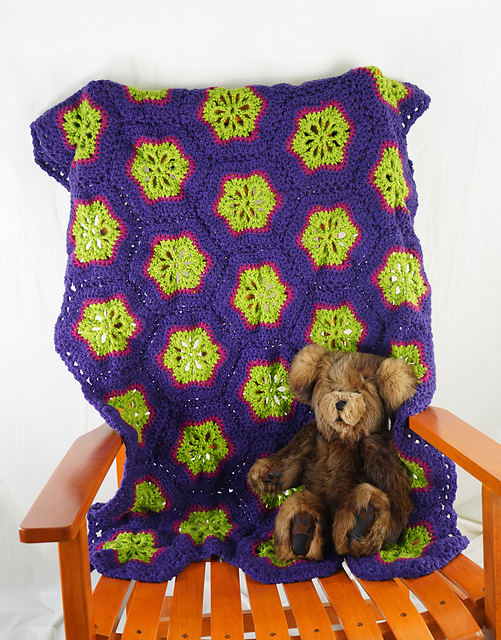 Rippling Star Afghan