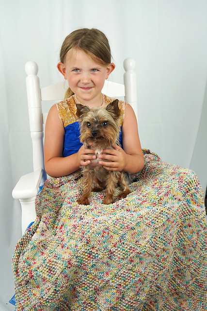 Diamond Splash Baby Blanket