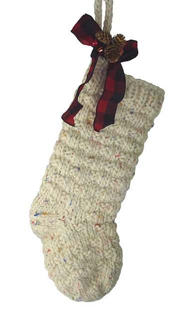 Rustic Christmas Stocking