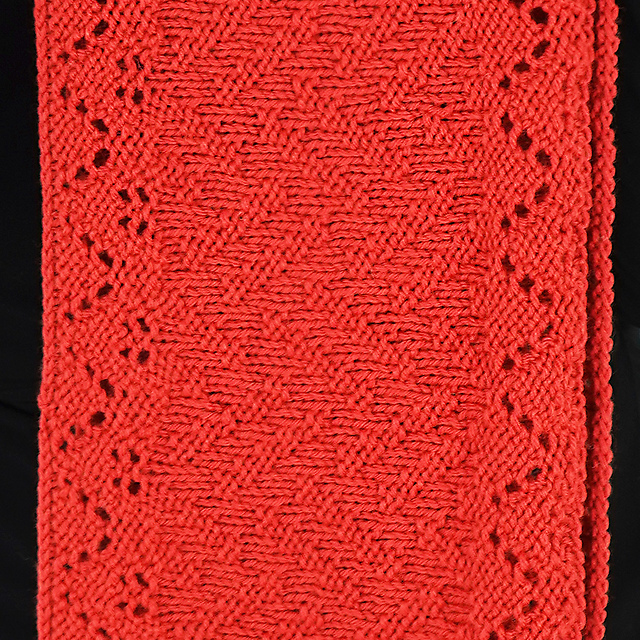 Chevrons Double Wrap Cowl