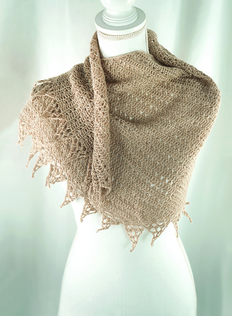 Media Luna Shawl