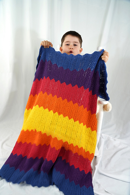 Hawaiian Morning Baby Blanket