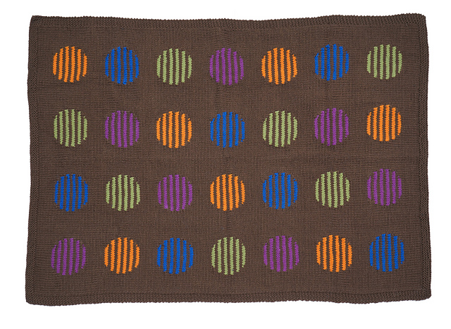 Striped Dot Blanket