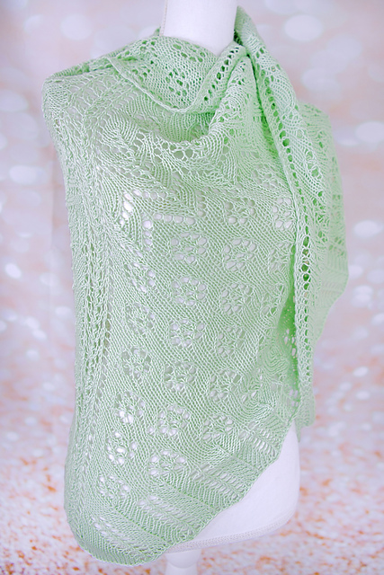 Updated Shetland Shawl