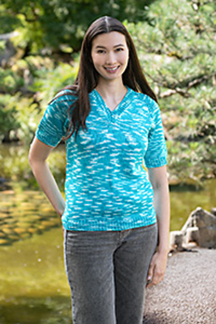 Top-Down Raglan  Pullover