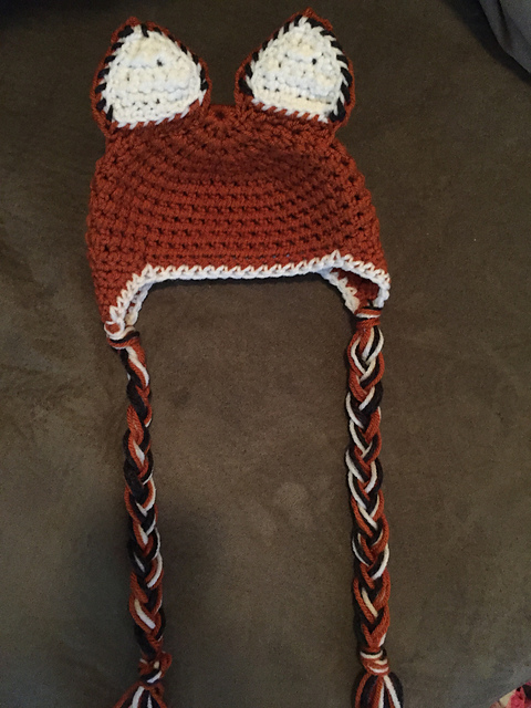 Basic Newborn Earflap Hat