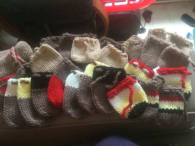 Trinket Pouches on the Addi Express