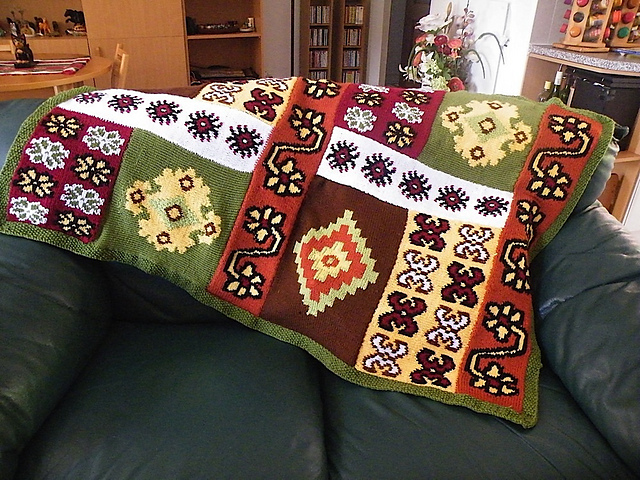 Kilim Sampler Throw