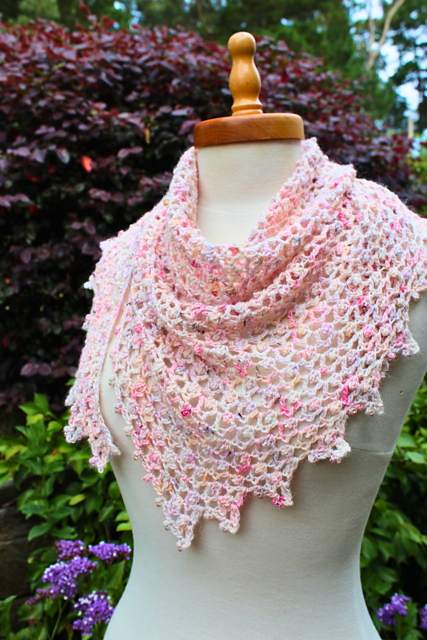 Trellis of Trinkets Shawl