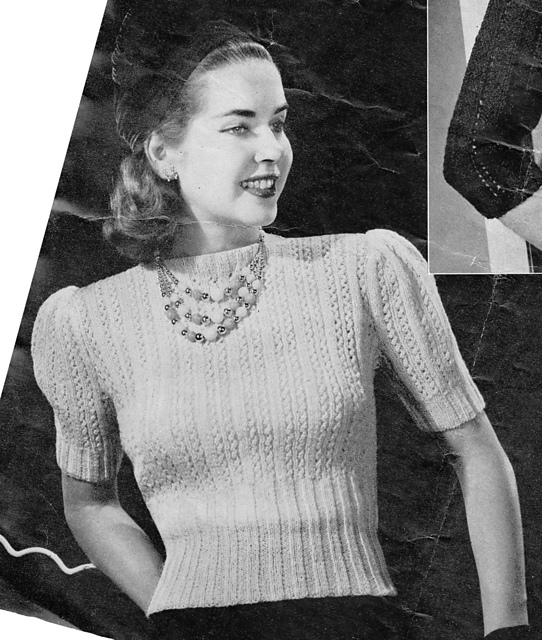 Tea Time Pullover #1215