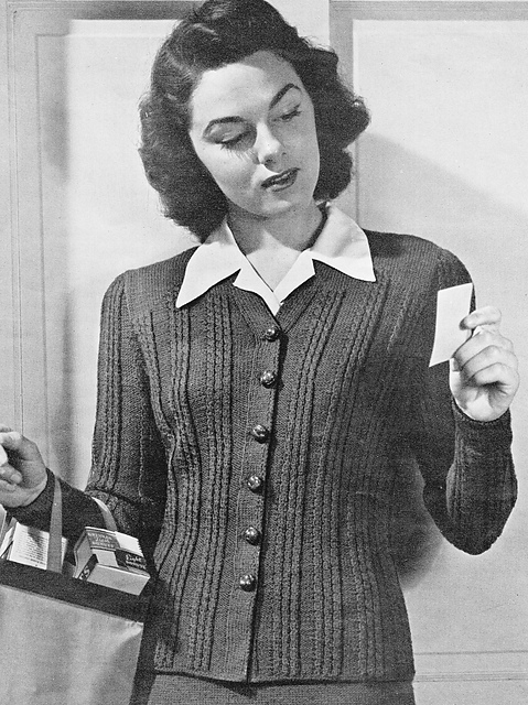 Victory Shopper No. 309 - Cardigan