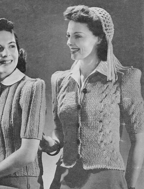 Willow Down Cable Cardigan No. 3608