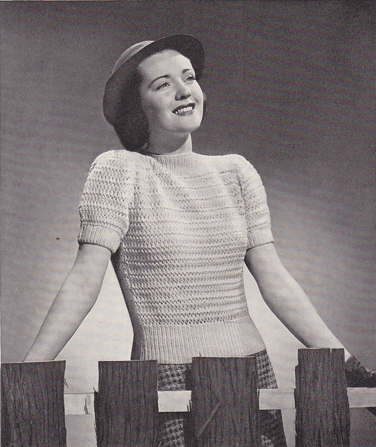 Jiffy Knit Pullover #1157
