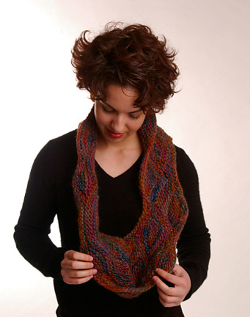 Undulating Autumn Scarf