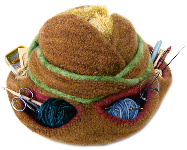Trifold Knitter's Bowl