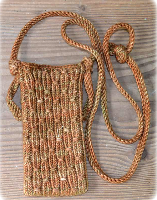 Smocked Willow Pouch