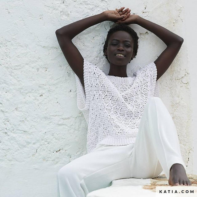 Diamond Crochet Top