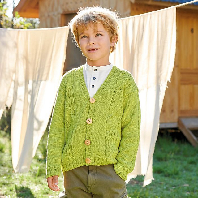Classic children’s cardigan