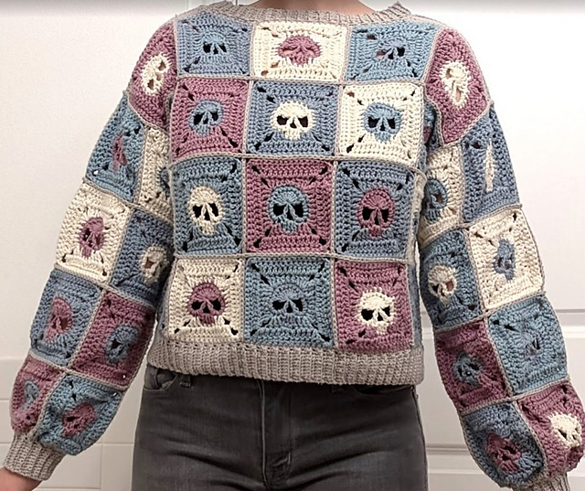 Sweet Skulls Sweater