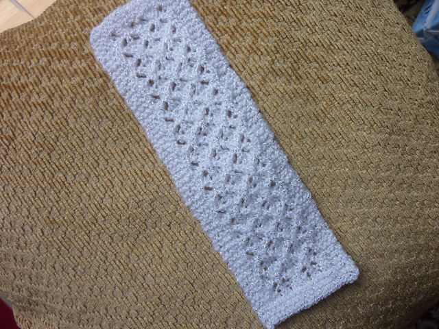 Small Drop Lace Bookmark