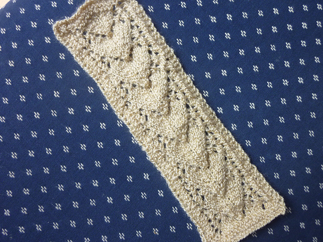Open Heart Lace Bookmark