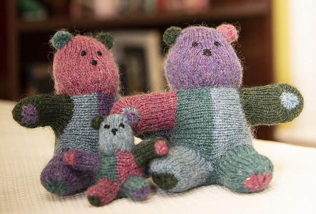 Three Shorty Bears