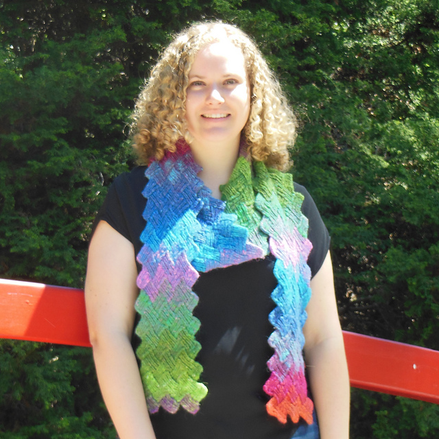 Edgy, Easiest Entrelac Ever