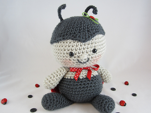 Lacey Ladybug Amigurumi