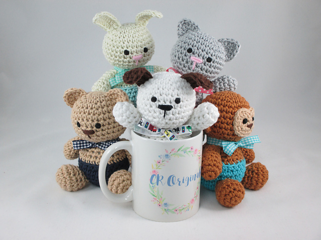 Little Pals - Stuffed Animal Rattle