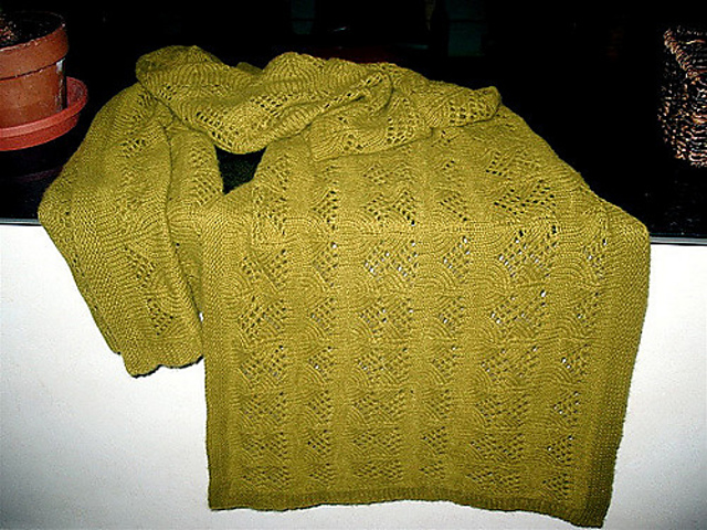 Bird's Nest Shawl