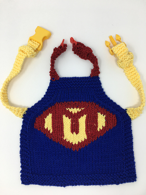 Mighty Marty Doll and Cat Apron