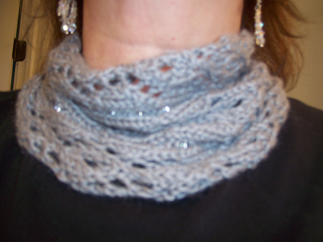 Diamond Girl Beaded Lace Neckpiece