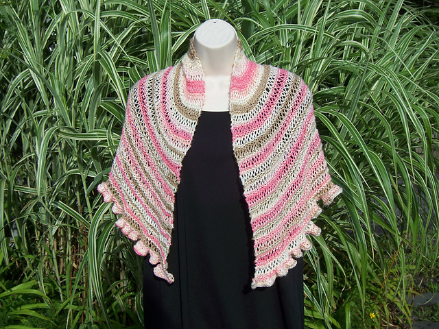 Hope Ruffled Shawlette