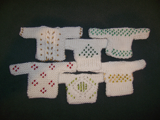 Little Sparklers Sweater Ornaments